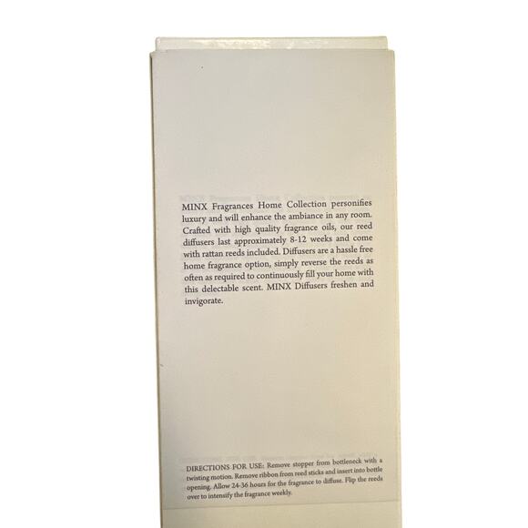NEW Minx Fragrances Los Angeles Bamboo Aromatherapy Reed Diffuser 4.75 Fl Oz - Picture 6 of 6